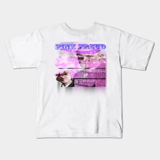 Pink Freud with cigar Kids T-Shirt